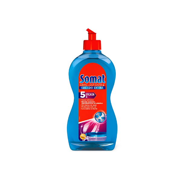 Somat lavavajillas Abrillantador Secado Extra 500ml